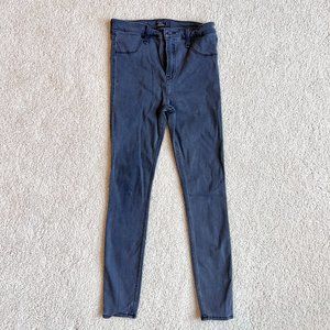 Grey Abercrombie & Fitch High Rise Jean Leggings